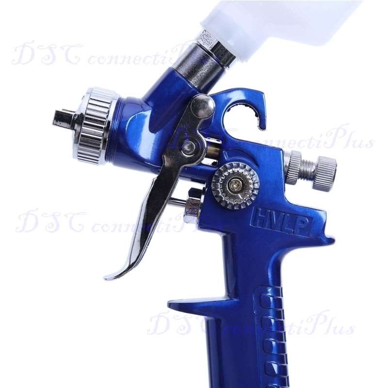 Professional Mini HVLP Air Brush Paint Spray Gun 1.0mm Nozzle 0.25MPa Working Pressure 100ml Cup..!