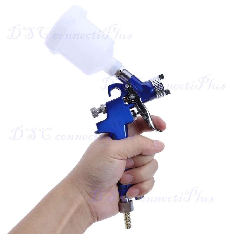 Professional Mini HVLP Air Brush Paint Spray Gun 1.0mm Nozzle 0.25MPa Working Pressure 100ml Cup..!