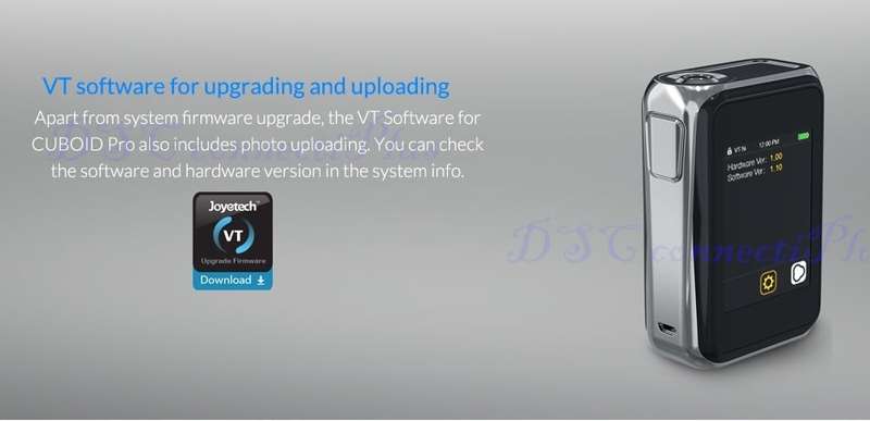 100% Original Joyetech Cuboid PRO Mod Kit 200W Touch Panel Screen (Black)..!