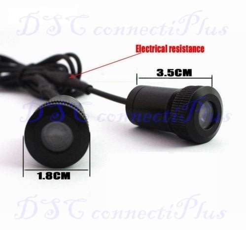2pcs LED LOGO Car Laser Projection Ghost Shadow Open Door Warning / Courtesy Welcome Light for VOLVO