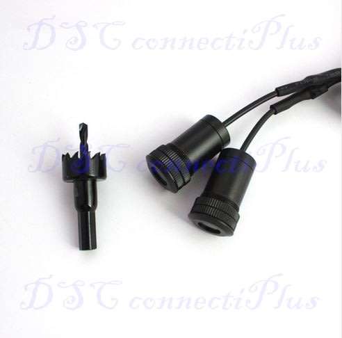 2pcs LED LOGO Car Laser Projection Ghost Shadow Open Door Warning / Courtesy Welcome Light for VOLVO