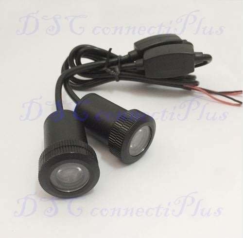 2pcs LED LOGO Car Laser Projection Ghost Shadow Open Door Warning / Courtesy Welcome Light for VOLVO