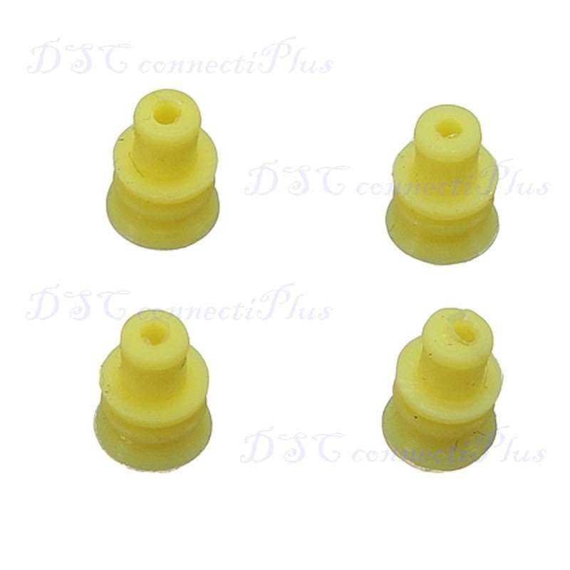 2-Pin Sealed Waterproof Automotive Electrical Wire Connector Plug Set (Black)..!
