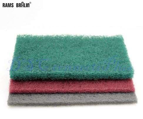 3 Pieces Non-woven Hand Sanding Grinding Scotch Brite Pads Coarse to Fine Cleaning Polishing (Set)!!