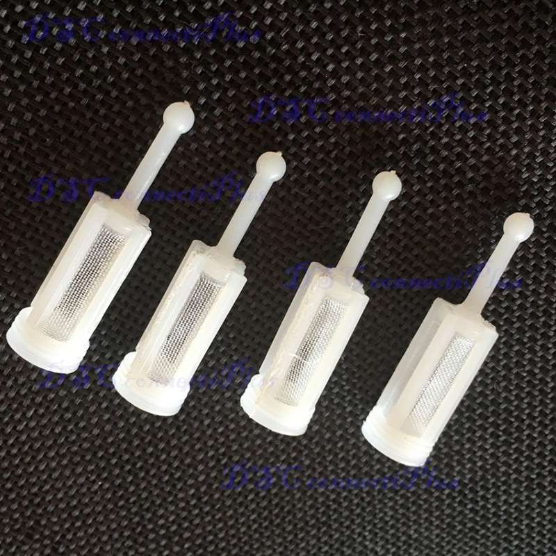 Universal Small Gravity Feed Spray Gun Pot Strainers Filter for Paint (White)..!