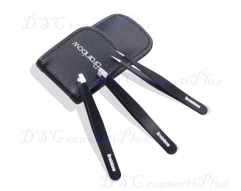 3pc/Set Eyebrow Eyelash Tweezers Stainless Steel for Facial Hair Removal Tools Eyelashes Extension!!