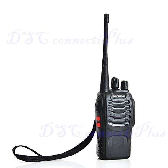Original Baofeng BF-888S Handheld 5Km Transceiver UHF Two-way Radio Walkie Talkie (Black)..!
