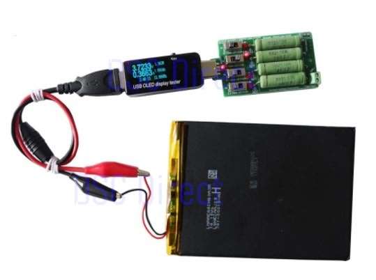 DIY USB Aligator Clips Crocodile Wire Male/Female to USB Line Detector DC Voltage Capacity Tester!!