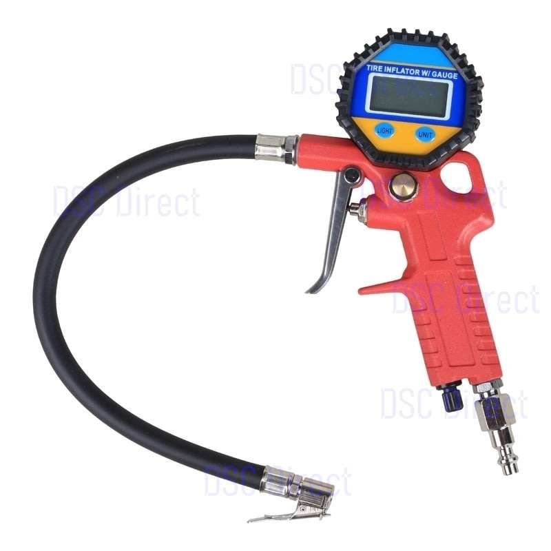Digital Tyre Inflator (Red)..!