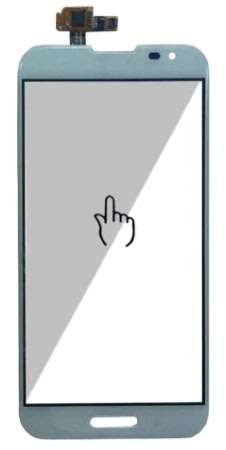 5.5` Front Digitizer Glass Panel for LG Optimus G Pro E980 E985 E988 F240 Touch Screen (White)..!