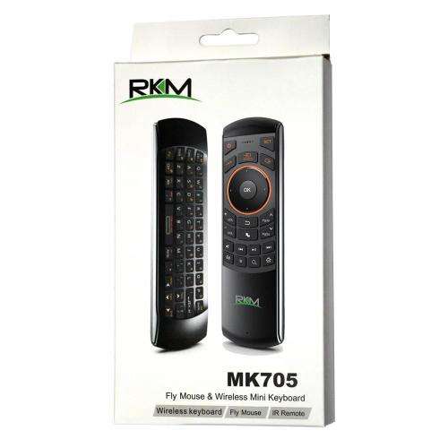 Rikomagic MK705 2.4GHz Wireless 44-Key Air Mouse / Keyboard / IR Remote Controller (Sony PS3 etc.)