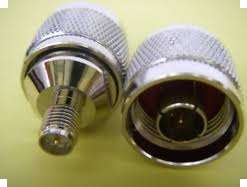 N-Type Male Plug to RPSMA Female Jack 50 Ohm RF Adapter..!