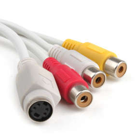 VGA to S-Video & RCA Out Adapter Cable..!