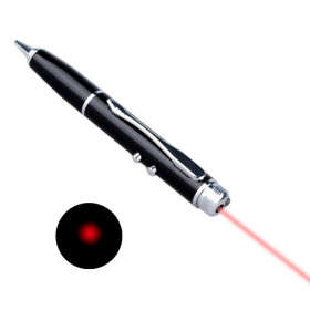 Mini 3-in-1 5mW Laser, Flashlight & Pen Combo..! Great Personal or Office Accessory..!