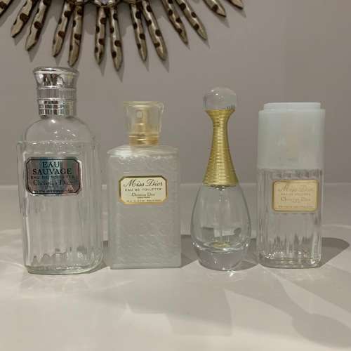 Lot of 11 perfume bottles