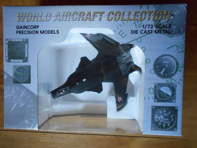 Gaincorp World Aircraft Collection 8018 Sukhoi Su-47 Berkut Diecast Model