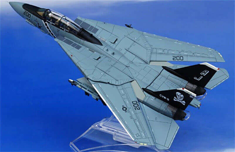 F-14A Tomcat USN VF-84 `Jolly Rogers`  1/72 Aircraft Pre-builded Model