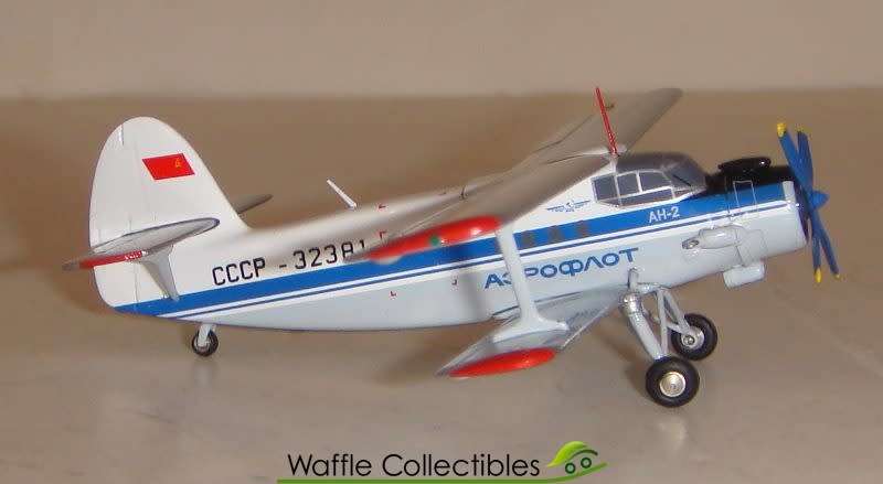 HERPA 1:200 AEROFLOT ANTONOV AN-2 REG. NO. CCCP-32381
