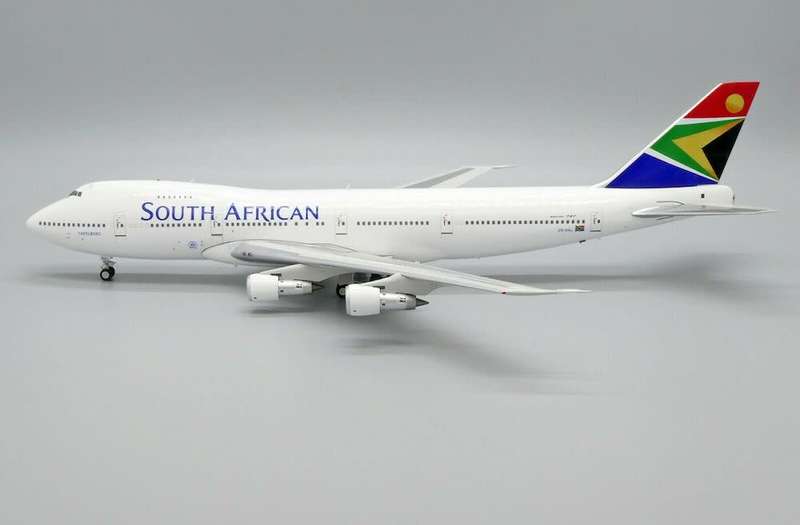 Jet-X SAA South African Airways Boeing 747-200 1:400 ZS-SAL