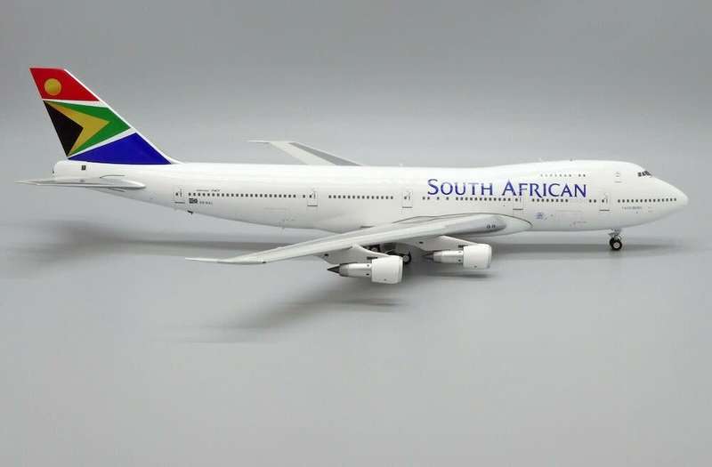 Jet-X SAA South African Airways Boeing 747-200 1:400 ZS-SAL