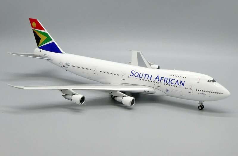 Jet-X SAA South African Airways Boeing 747-200 1:400 ZS-SAL