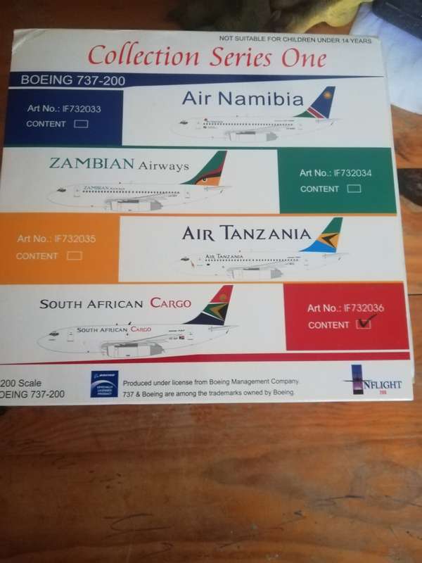inflight 200 south african cargo art no if732033