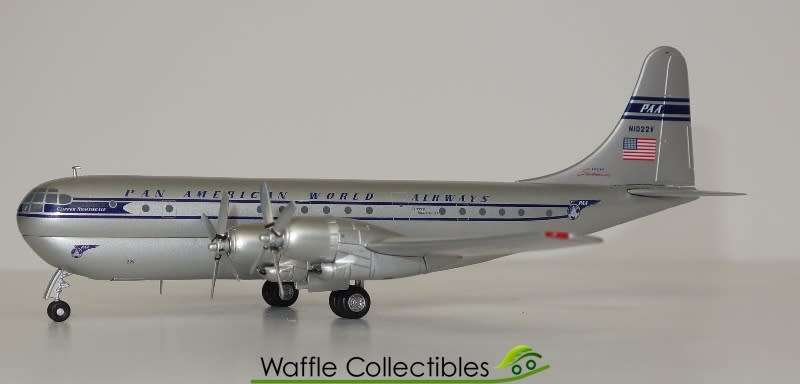 HOBBY MASTER HL4001 BOEING 377 STRATOCRUISER PAN AMERICAN WORLD AIRWAYS 1:200