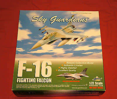 1/72 WITTY WINGS SKY GUARDIANS F-16 FALCON USAF BLUE CAMO NELLIS WTW-72-011-003