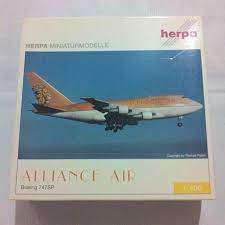 Herpa Wings Alliance Air Boeing 747SP 1:400 ZS-SPA 561679
