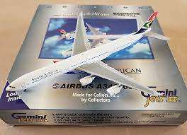 GEMINI JETS 1:400  SOUTH AFRICAN AIRWAYS AIRBUS A340-600 ZS-SNB GJSAA382B