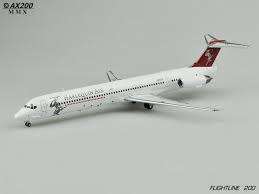 FLIGHTLINE 200 HARLEQUIN AIR JAL MD-81 1:200
