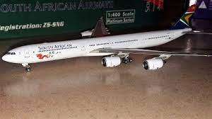 Phoenix 1:400 South African Airways A340-600 ZS-SNG Beijing 2012