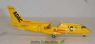 HERPA 1:200 ADAC AMBULANCE DORRIER DO328-300 JET 551359