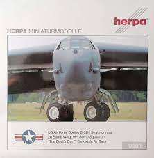 HERPA 1:200 US AIR FORCE BOEING B-52H STRATOFORTRESS 554619