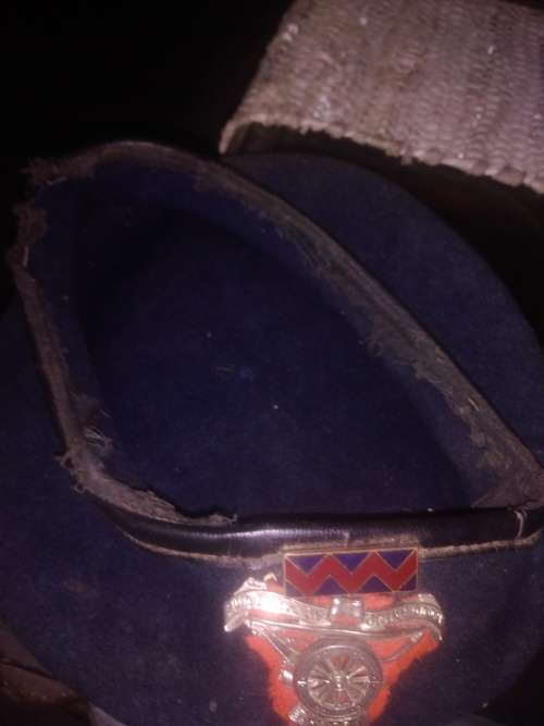 SADF ARTILLERY BERET (including beret baltjie)