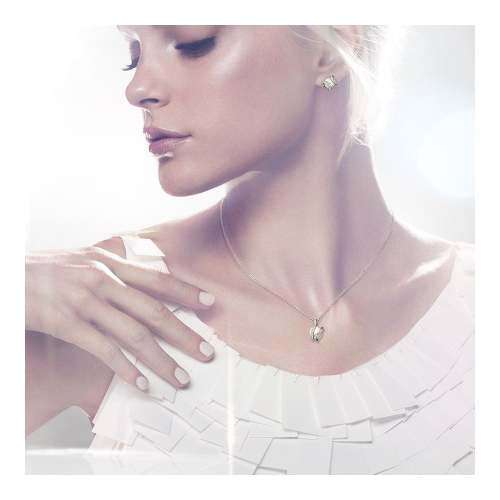 ***SWAROVSKI COLLECTION*** GENUINE SWAROVSKI PEARL NUDE NECKLACE AND EARRING SET 1081922!!