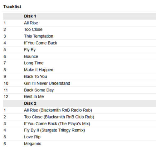 CD - BLUE - ALL RISE - DOUBLE CD
