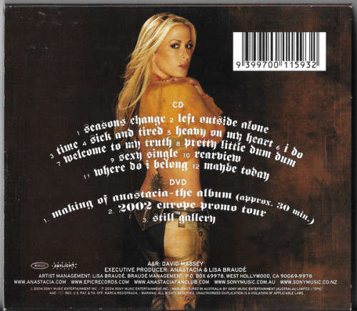 DOUBLE CD - ANASTACIA - WITH BONUS DVD!