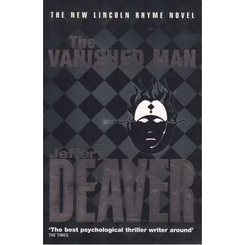 SMALL HARD COVER - JEFFERY DEAVER - THE VANISHED MAN