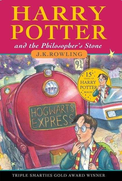PAPERBACK - J.K.ROWLING - HARRY POTTER AND THE PHILOSOPHER'S STONE (CONDITION GOOD)