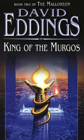 SOFT COVER  -  DAVID EDDINGS (THE MALLOREON)  BOOK 2 - KING OF THE MURGOS (CONDITION IMMACULATE)