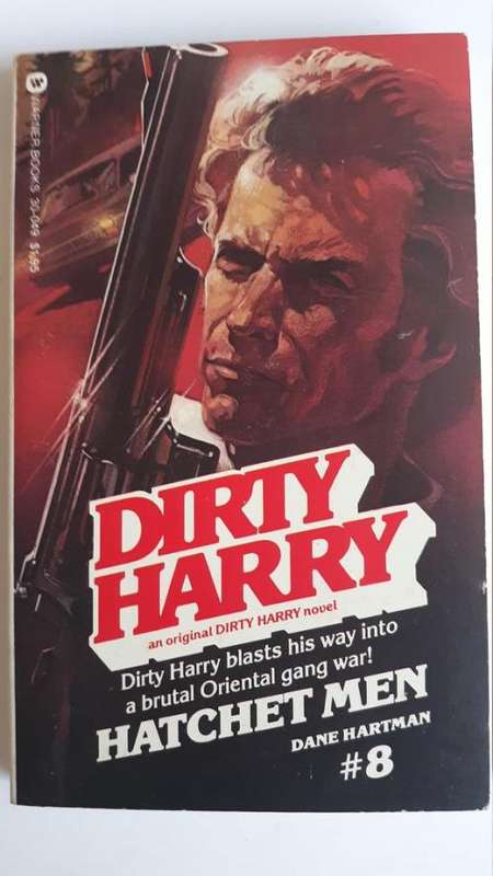 PAPERBACK CLASSIC - DIRTY HARRY COLLECTION #8 - HATCHET MEN  (CONDITION AS NEW)