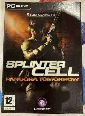 PC DVD ROM - TOM CLANCY`S SPLINTER CELL. PANDORA TOMORROW