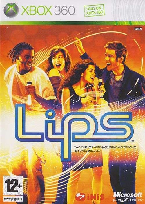 XBOX 360 CLASSIC GAME - LIPS. (CONDITION - NEW)