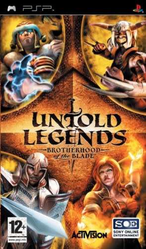 PSP CLASSIC GAME - UNTOLD LEGENDS: BROTHERHOOD OF THE BLADE