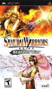 PSP CLASSIC GAME - SAMURAI WARRIORS: STATE OF WAR