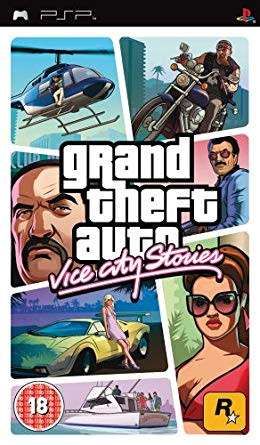 PSP CLASSIC GAME - GRAND THEFT AUTO VICE CITY STORIES
