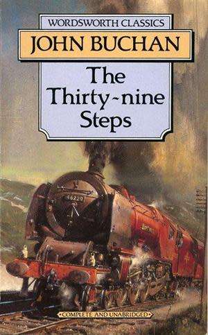 A WORDSWORTH CLASSIC PAPERBACK - THE THIRTY-NINE STEPS BY JOHN BUCHAN (CONDITION VERY GOOD)