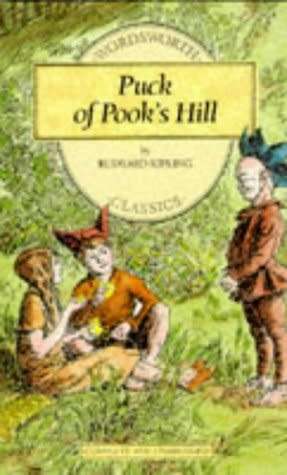 WORDSWORTH PAPERBACK CLASSIC - PUCK OF POOK`S HILL BY RUDYARD KIPLING (CONDITION GOOD)