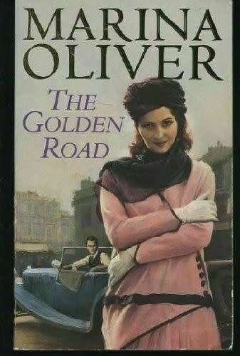 PAPERBACK  -  THE GOLDEN ROAD BY MARINA OLIVER (CONDITION FAIR)